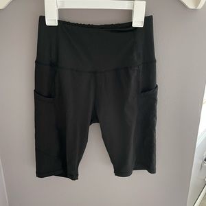 Black biker shirt with pockets